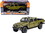 Motormax 79367grn  2021 Jeep Gladiator Overland (Open Top) Pickup Truck Matt Green 1/24-1/27 Diecast Model Car