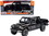 Motormax 79368bk  2021 Jeep Gladiator Rubicon (Closed Top) Pickup Truck Black 1/24-1/27 Diecast Model Car
