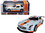 Motormax 79646  Mercedes Benz SLS AMG GT3 with "Gulf" Livery Light Blue with Orange Stripe 1/24 Diecast Model Car