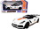 Motormax 79657  2019 Chevrolet Corvette ZR1 #22 "Gulf Oil" White with Orange Stripes and Black Top 1/24 Diecast Model Car