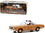 Greenlight 84097  1975 Dodge Coronet Brown with White Top "Choctaw County Sheriff" 1/24 Diecast Model Car
