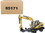 Diecast Masters 85171C  CAT Caterpillar M316D Wheel Excavator with Operator "Core Classics Series" 1/50 Diecast Model
