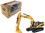 Diecast Masters 85199C  CAT Caterpillar 330D L Hydraulic Excavator with Operator "Core Classics Series" 1/50 Diecast Model