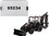 Diecast Masters 85234  CAT Caterpillar 420F2 IT Backhoe Loader Special Black Paint Finish with Work Tools and Two Figurines "30th Anniversary Edition" "High Line Series" 1/50 Diecast Model
