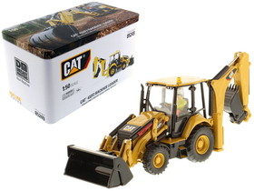 Diecast Masters 85249  CAT Caterpillar 432F2 Backhoe Loader with Operator "High Line Series" 1/50 Diecast Model
