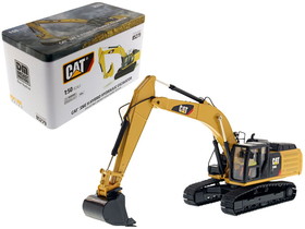 Diecast Masters 85279  CAT Caterpillar 336E H Hybrid Hydraulic Excavator with Operator "High Line Series" 1/50 Diecast Model