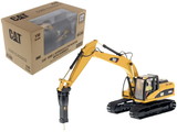Diecast Masters 85280C  CAT Caterpillar 320D L Hydraulic Excavator with Hammer and Operator 