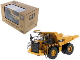 Diecast Masters 85551C  CAT Caterpillar 770 Off Highway Dump Truck with Operator "Core Classics Series" 1/50 Diecast Model