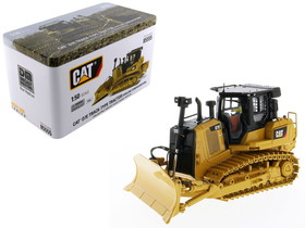 Diecast Masters 85555  CAT Caterpillar D7E Track Type Tractor Dozer in Pipeline Configuration with Operator "High Line Series" 1/50 Diecast Model