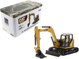 Diecast Masters 85592  CAT Caterpillar 309 CR Next Generation Mini Hydraulic Excavator with Work Tools and Operator 