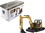 Diecast Masters 85592  CAT Caterpillar 309 CR Next Generation Mini Hydraulic Excavator with Work Tools and Operator "High Line" Series 1/50 Diecast Model