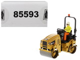 Diecast Masters 85593  CAT Caterpillar CB-2.7 Utility Compactor with Operator 