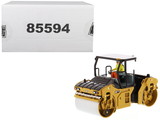 Diecast Masters 85594  CAT Caterpillar CB-13 Tandem Vibratory Roller with ROPS (Roll Over Protective Structure) and Operator 