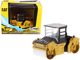 Diecast Masters 85631  CAT Caterpillar CB-13 Tandem Vibratory Roller with Cab "Play & Collect" Series 1/64 Diecast Model