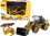 Diecast Masters 85635  CAT Caterpillar 950M Wheel Loader with Bucket and Log Fork with Two Log Poles "Play & Collect" 1/64 Diecast Model