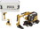 Diecast Masters 85656  CAT Caterpillar M323F Railroad Wheeled Excavator with 3 Accessories (CAT Yellow Version) "High Line" Series 1/87 (HO) Scale Diecast Model