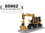 Diecast Masters 85662  CAT Caterpillar M323F Railroad Wheeled Excavator with Operator and 3 Work Tools (CAT Yellow Version) "High Line Series" 1/50 Diecast Model