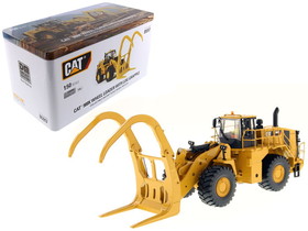 Diecast Masters 85917  CAT Caterpillar 988K Wheel Loader with Grapple with Operator "High Line Series" 1/50 Diecast Model