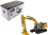 Diecast Masters 85943  CAT Caterpillar 349F L XE Hydraulic Excavator with Operator "High Line" Series 1/50 Diecast Model