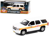 Greenlight 86189  2011 Chevrolet Tahoe White with Stripes FDNY 