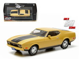 Greenlight 86412  1973 Ford Mustang Mach 1 Yellow 