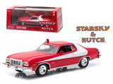 Greenlight 86442  1976 Ford Gran Torino Red with White Stripe 