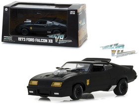 Greenlight 86522  1973 Ford Falcon XB Black "Last of the V8 Interceptors" (1979) Movie 1/43 Diecast Model Car
