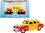 Oxford Diecast 87DS46002  1946-1948 DeSoto Suburban Yellow and Red "San Francisco Taxi" "The Godfather" Movie 1/87 (HO) Scale Diecast Model Car