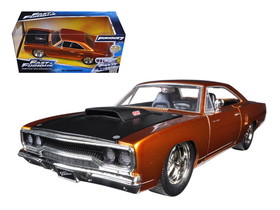 Jada 97126  Dom"'s 1970 Plymouth Road Runner Copper "Fast & Furious 7" Movie 1/24 Diecast Model Car