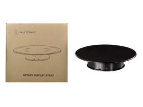 Autoart 98014  Rotary Display Turntable Stand Medium 10 Inches with Black Top for 1/64, 1/43, 1/32, 1/24, 1/18 Scale Models