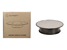 Autoart 98018  Rotary Display Turn Table 8 Inches with Silver Top 1/43, 1/64, 1/32, 1/24
