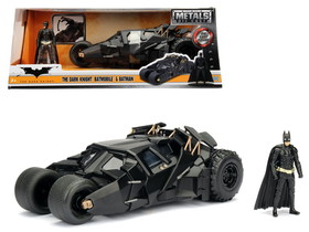 Jada 98261  2008 "The Dark Knight" Tumbler Batmobile with Batman Diecast Figurine 1/24 Diecast Model Car