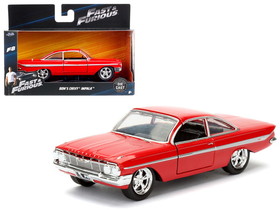 Jada 98304  Dom"'s Chevrolet Impala Red Fast & Furious F8 "The Fate of the Furious" Movie 1/32 Diecast Model Car