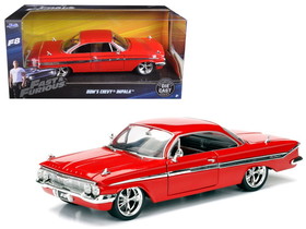 Jada 98426  Dom"'s Chevrolet Impala Red "Fast & Furious F8: The Fate of the Furious" Movie 1/24 Diecast Model Car