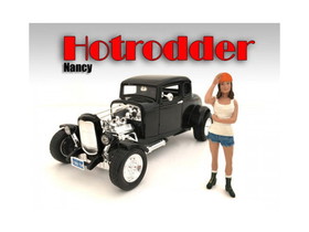 American Diorama AD24008  "Hotrodders" Nancy Figure For 1:18 Scale Models
