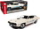 Autoworld AMM1256  1971 Ford Torino GT Wimbledon White with Blue Laser Stripes "Class of 1971" "American Muscle 30th Anniversary" (1991-2021) 1/18 Diecast Model Car