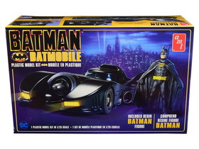 AMT AMT1107M  Skill 2 Model Kit Batmobile with Resin Batman Figurine "Batman" (1989)  1/25 Scale Model