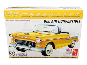 AMT AMT1134  Skill 3 Model Kit 1955 Chevrolet Bel Air Convertible 2 in 1 Kit 1/16 Scale Model