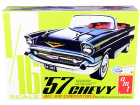 AMT AMT1159  Skill 3 Model Kit 1957 Chevrolet Bel Air Convertible 2-in-1 Kit 1/16 Scale Model