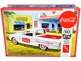 AMT AMT1189M  Skill 3 Model Kit 1960 Ford Ranchero with Vintage Ice Chest and Two Bottle Crates 