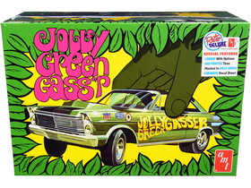 AMT AMT1192  Skill 2 Model Kit 1965 Ford Galaxie "Jolly Green Gasser" 3-in-1 Kit 1/25 Scale Model