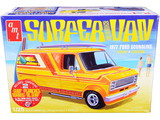 AMT AMT1229M  Skill 2 Model Kit 1977 Ford Econoline Surfer Van with Two Surfboards 2-in-1 Kit 1/25 Scale Model