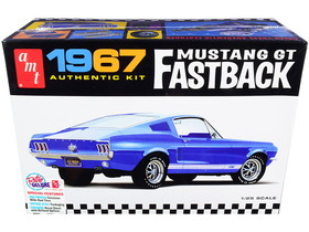 AMT AMT1241  Skill 2 Model Kit 1967 Ford Mustang GT Fastback 1/25 Scale Model