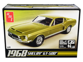 AMT AMT634  Skill 3 Model Kit 1968 Ford Mustang Shelby GT-500 1/25 Scale Model