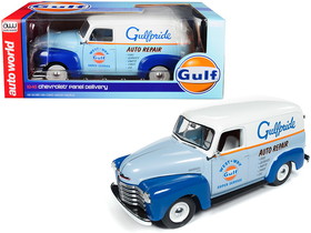 Autoworld AW250  1948 Chevrolet Panel Delivery Truck "Gulf Oil" Limited Edition to 1002 pieces Worldwide 1/18 Diecast Model Car