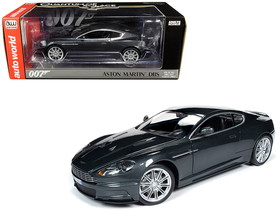Autoworld AWSS123  Aston Martin DBS Quantum Silver / Dark Gray Metallic (James Bond 007) "Quantum of Solace" (2008) Movie 1/18 Diecast Model Car