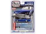 Autoworld CP7666  1970 Chevrolet Impala Sport Coupe Blue Metallic 