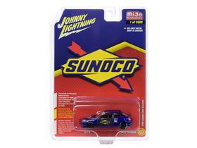 Johnny Lightning JLCP7193  1998 Honda Civic Custom Dark Blue "Sunoco" Limited Edition to 3600 pieces Worldwide 1/64 Diecast Model Car