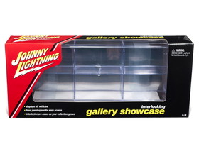 Johnny Lightning JLDC001  6 Car Interlocking Acrylic Display Show Case for 1/64 Scale Model Cars