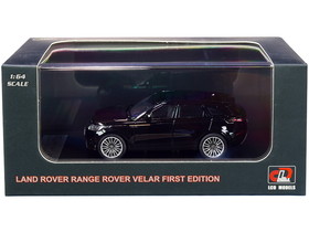 LCD Models LCD64001bk  Land Rover Range Rover Velar First Edition with Sunroof Black Metallic 1/64 Diecast Model Car